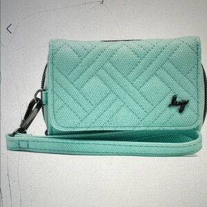 Lug Pedicab Matte Luxe VL RFID Wallet New With Tags